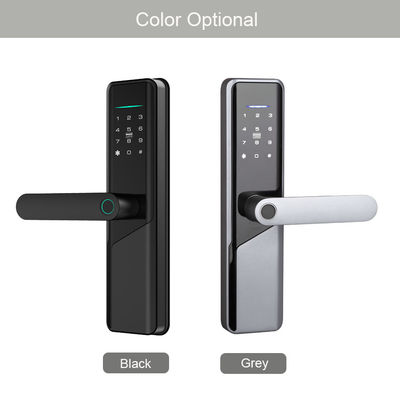বায়োমেট্রিক ফিঙ্গারপ্রিন্ট ইলেকট্রনিক স্মার্ট দরজা TTlock Tuya অ্যাপের সাথে উচ্চ নিরাপত্তা লক করে