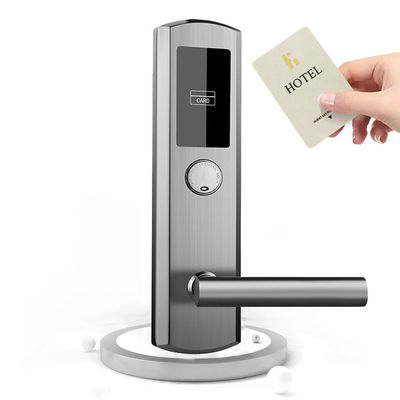 SUS304 স্মার্ট RFID হোটেল লক সিস্টেম ইলেকট্রনিক ডোর কী কার্ড হ্যান্ডেল